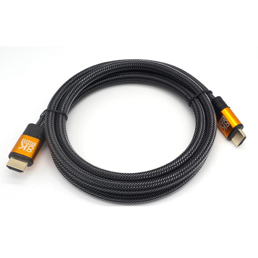 high speed 2.1V hdmi to hdmi cable bare copper 19+1 8k  hdmi kabel 