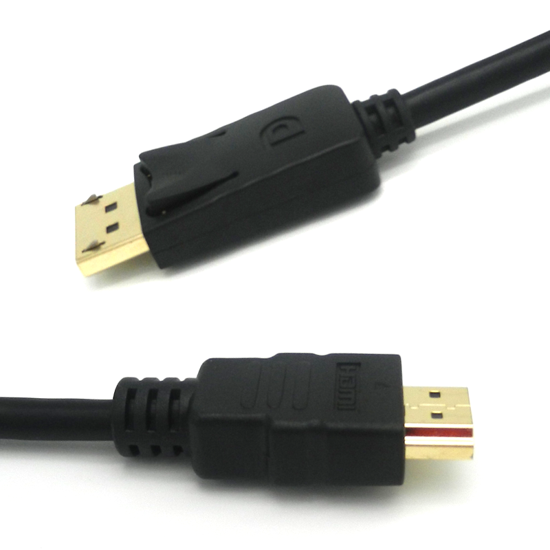 4k DisplayPort To HDMI Cable 1m 1.5m 3m 5m DP To HDMI Male To Male Cable