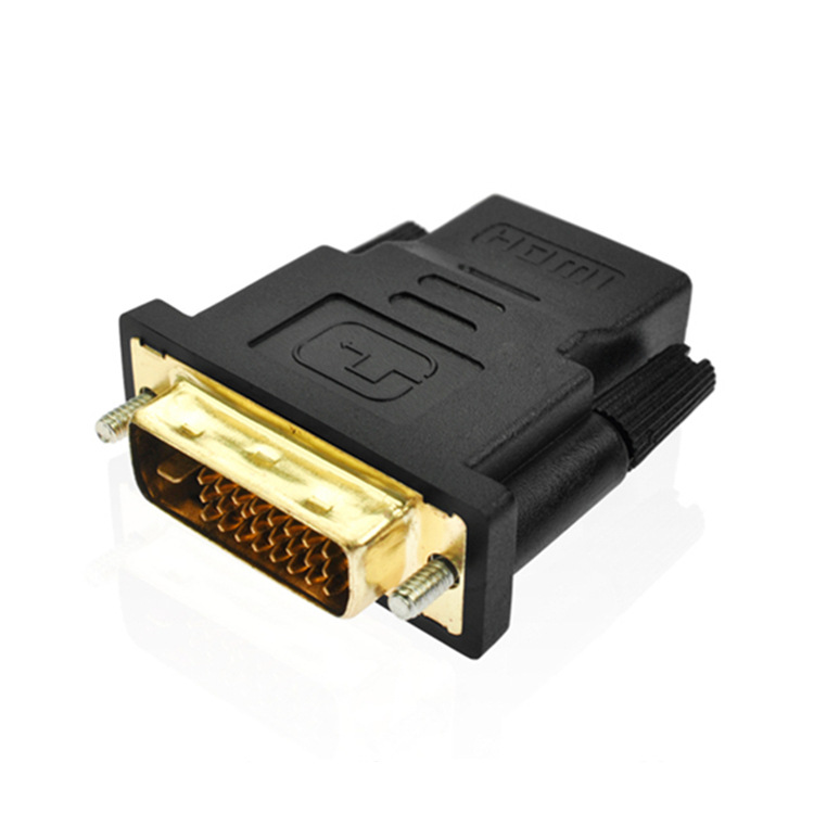  Gold plated 4k HDMI to DVI 24+1/24+5 adapter